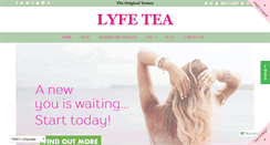 Desktop Screenshot of lyfetea.com